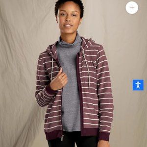 Toad & Co Cashmoore Jacket Zip Up Fleece Sz M